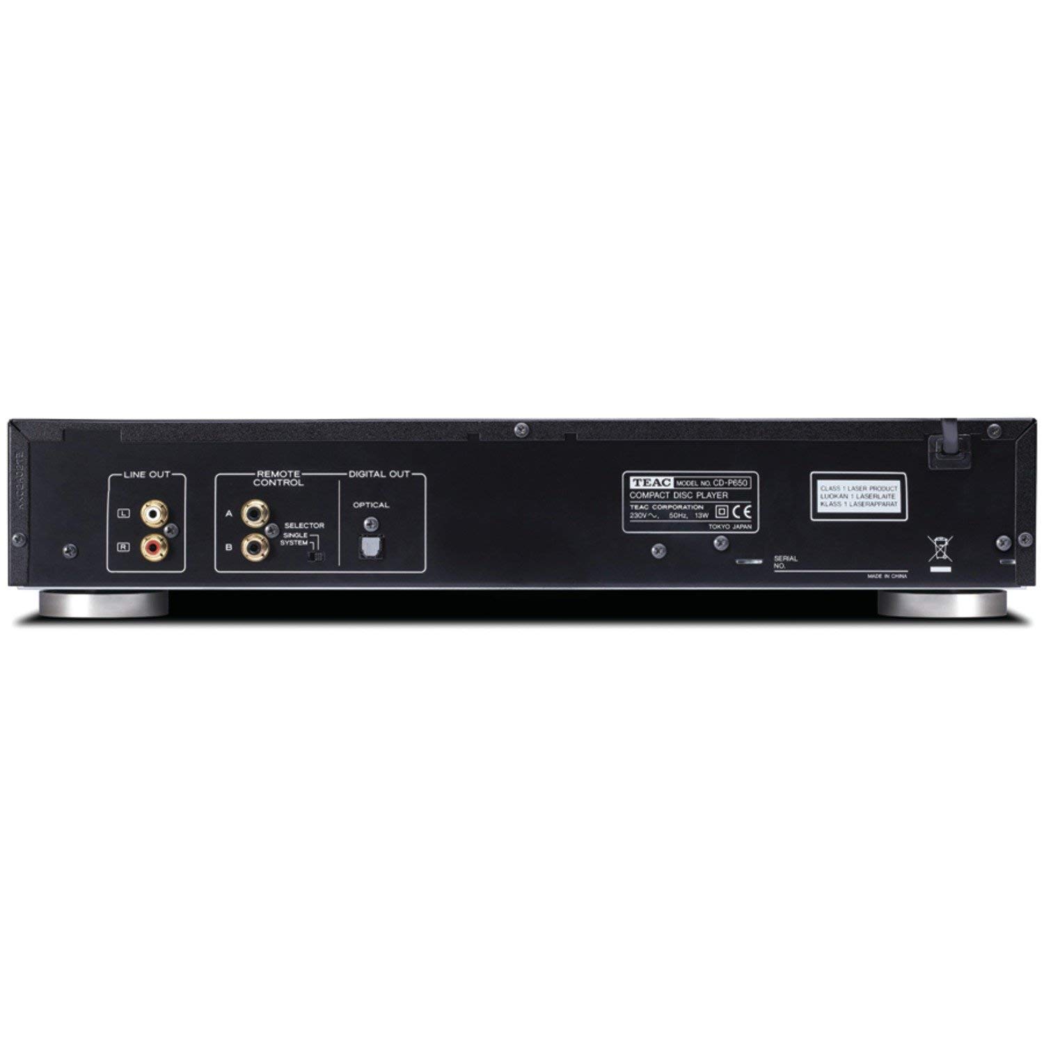 Amazon.com: TEAC CD-P650-B Compact Disc Player with USB and iPod